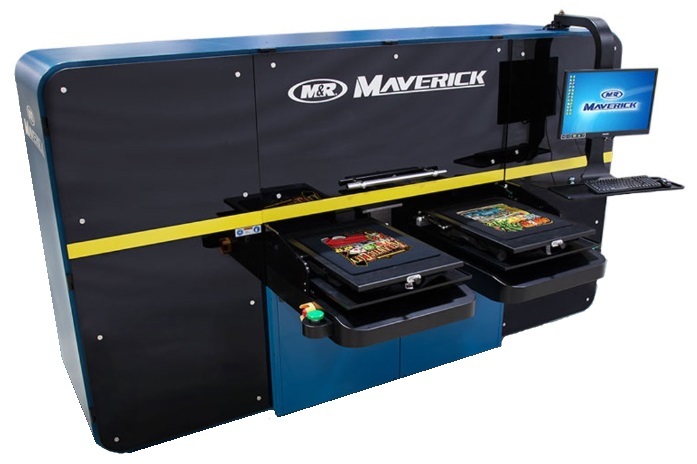 M&R SM&RT DTG - MAVERICK DIGITAL PRINTER, 7 COLOR